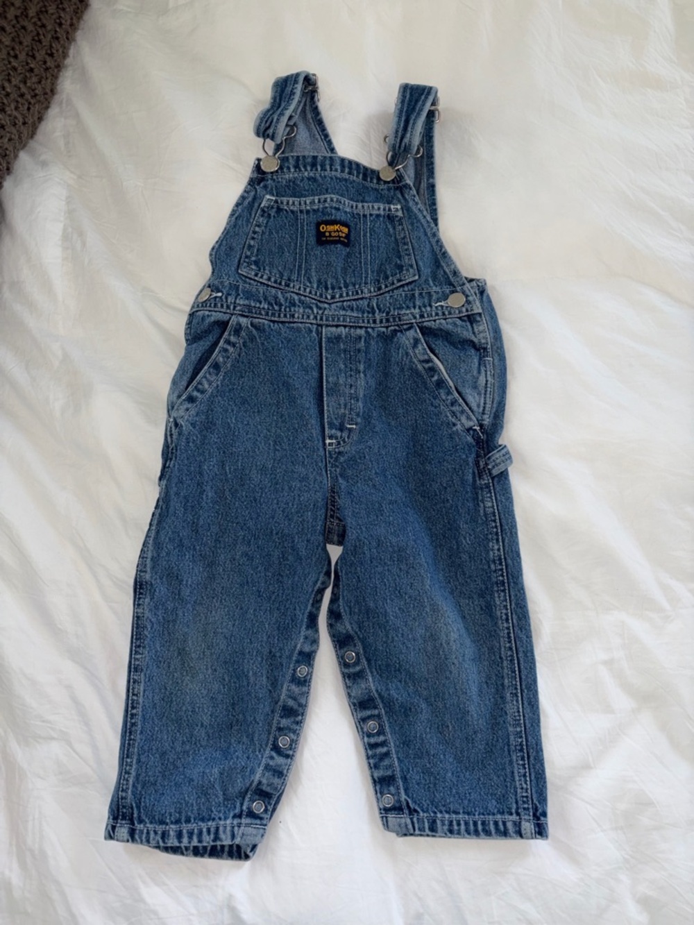 OshKosh B'gosh Classic Denim Overalls in Blue